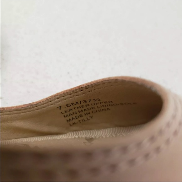 Lucky Brand Tilly Leather Wedge Espadrilles Shoes - Picture 5 of 8